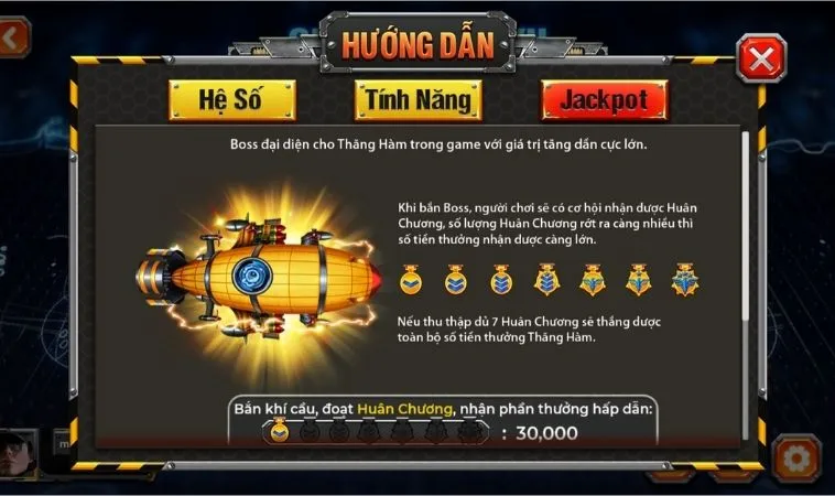 Hướng dẫn chơi Bắn Cá Đại Chiến B52 Tại SunWin