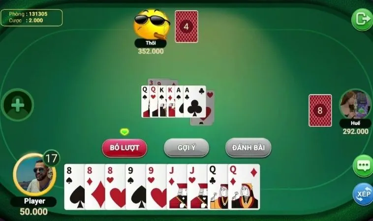 Cách chơi Tiến Lên Miền Nam Cổng Game SunWin